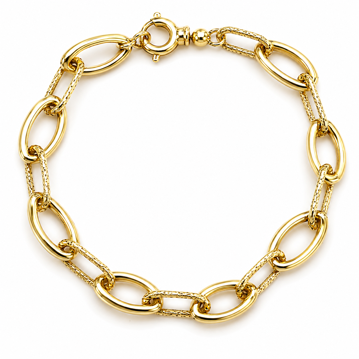 PENA Elegance Link 14 Ayar Altın Bileklik