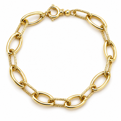 PENA Elegance Link 14 Ayar Altın Bileklik