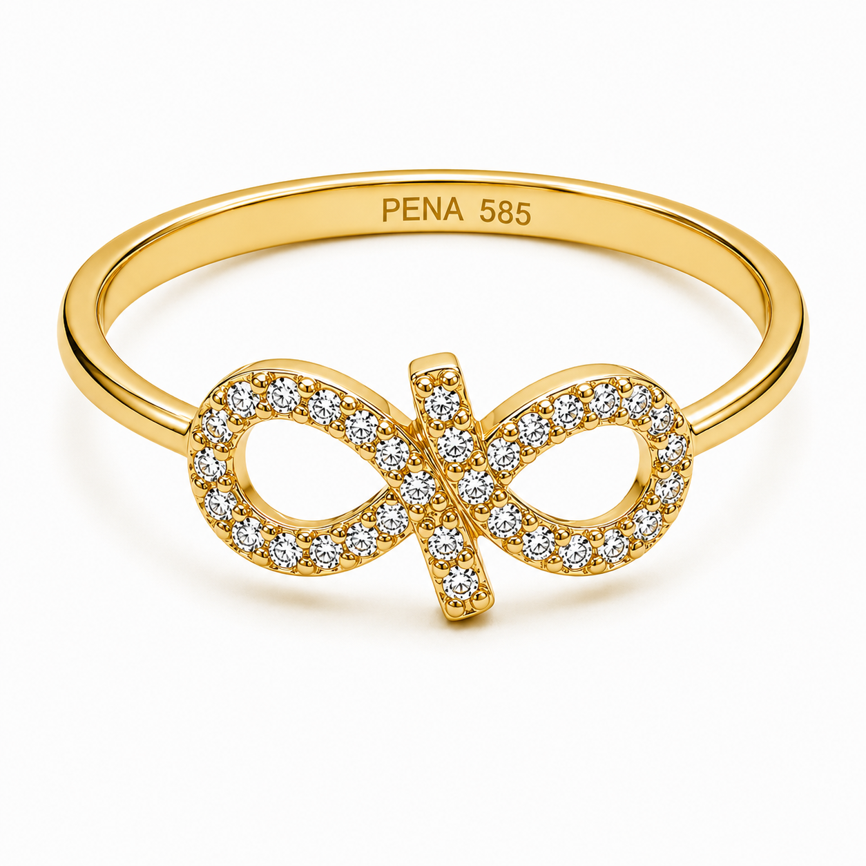 PENA Infinity Line 14 Ayar Altın Yüzük