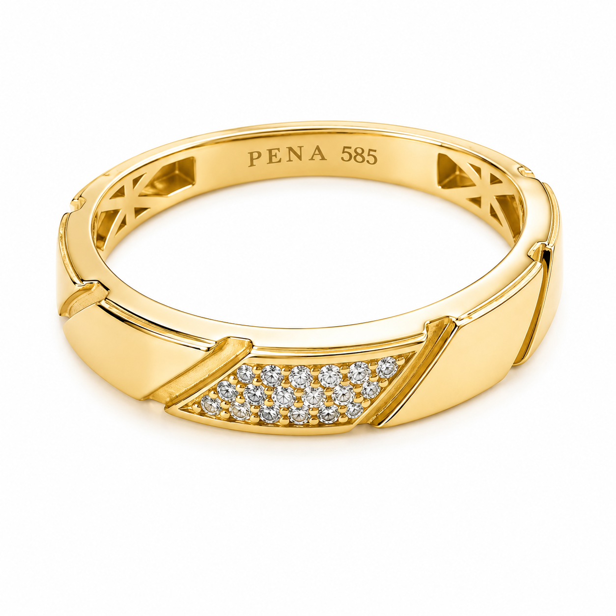PENA Linea Spark 14 Ayar Altın Yüzük