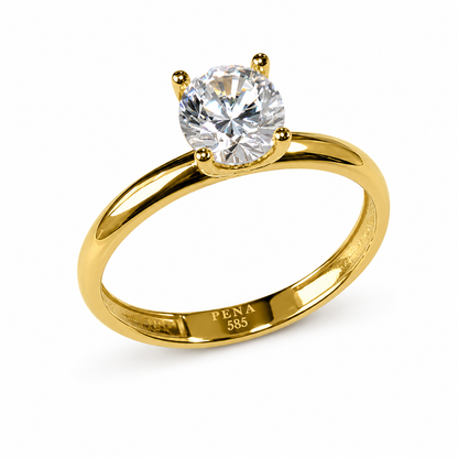 PENA Nova Pure 14 Ayar Altın Yüzük
